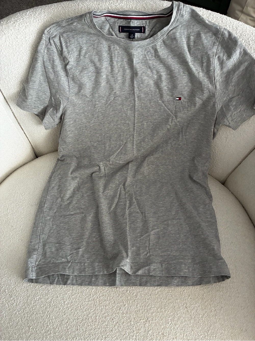 Tommy Hilfiger Heather Gray Crewneck Tee